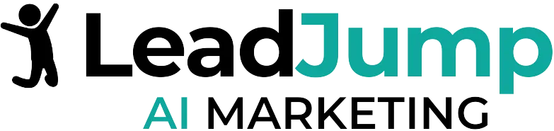 LeadJump AI Marketing for local business and contractors Logo