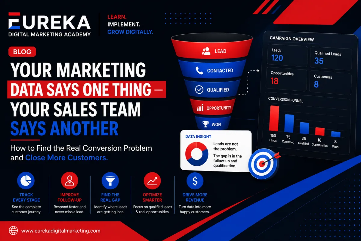 Marketing Vs Sales | Eureka Digital Marketing Academy