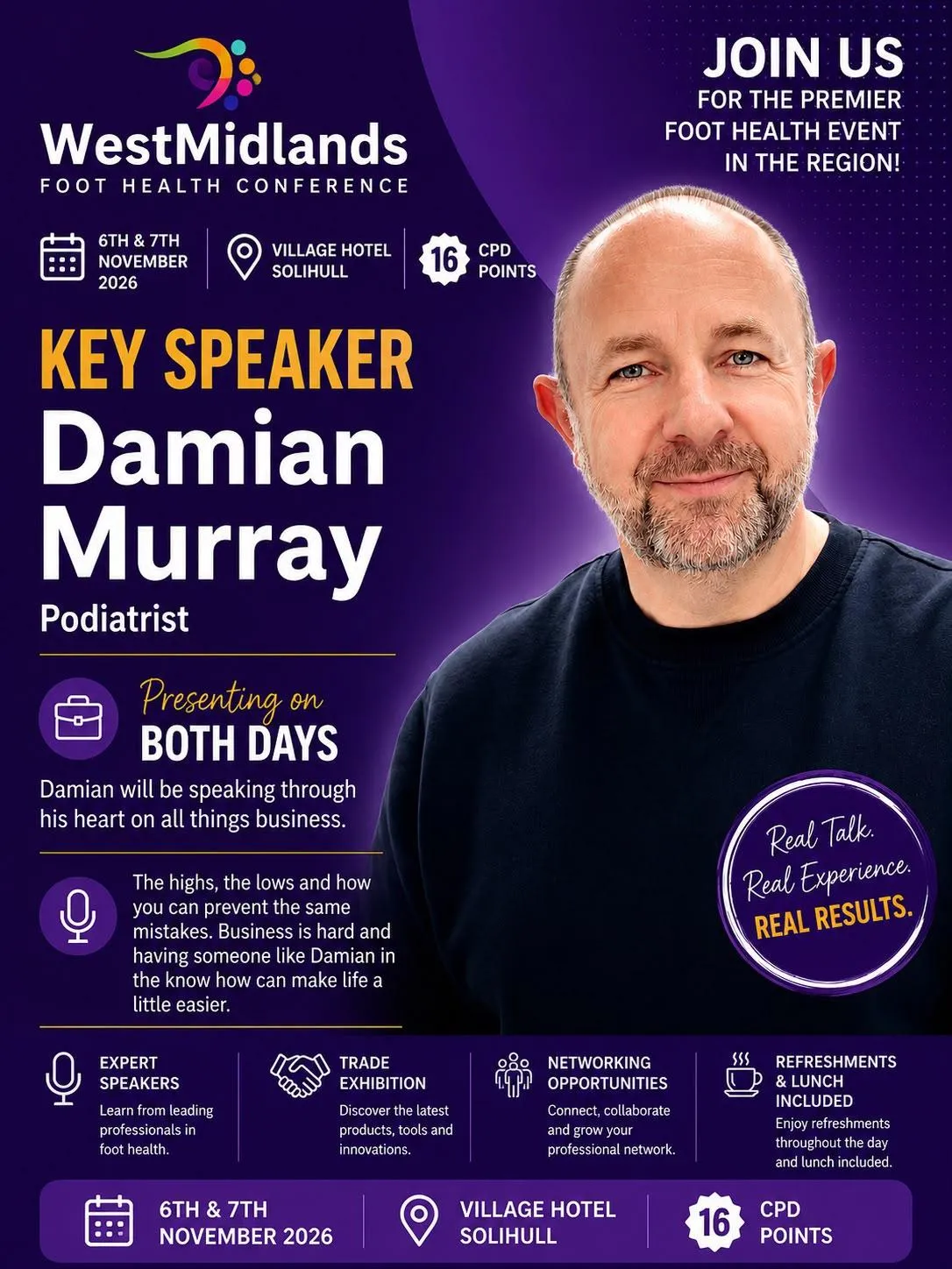 Damian Murray 30 years in 3 Hours