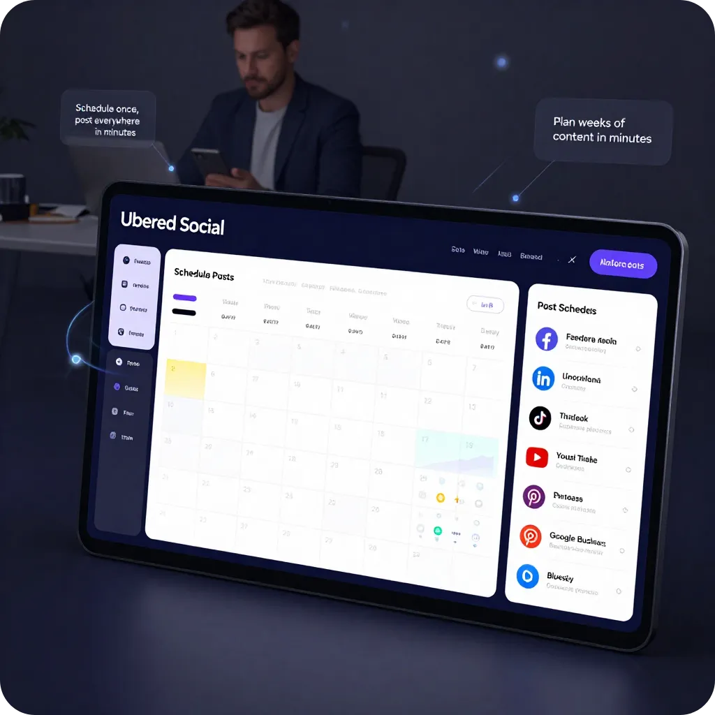Ubered Social - One Platform - Post Everywhere
