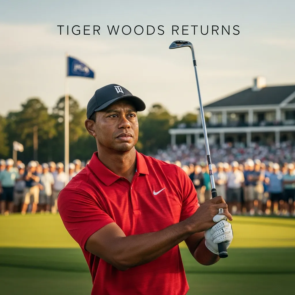 Tiger Woods Returns: First PGA Event Post-Rehab