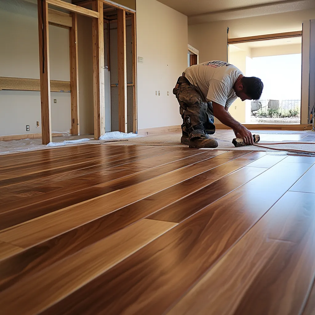 Laminate Flooring Installed