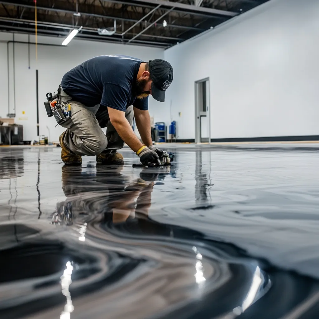 Epoxy Flooring Installed