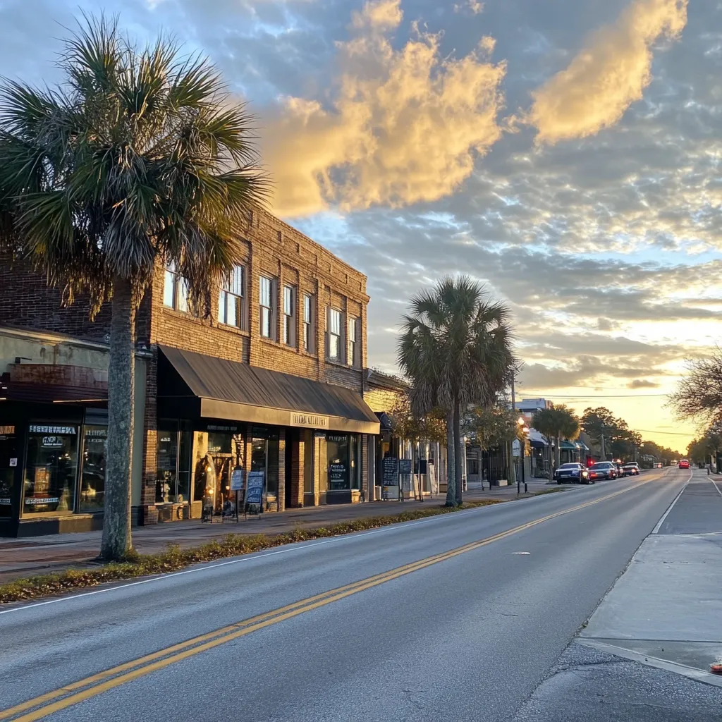 Baldwin Florida city street 