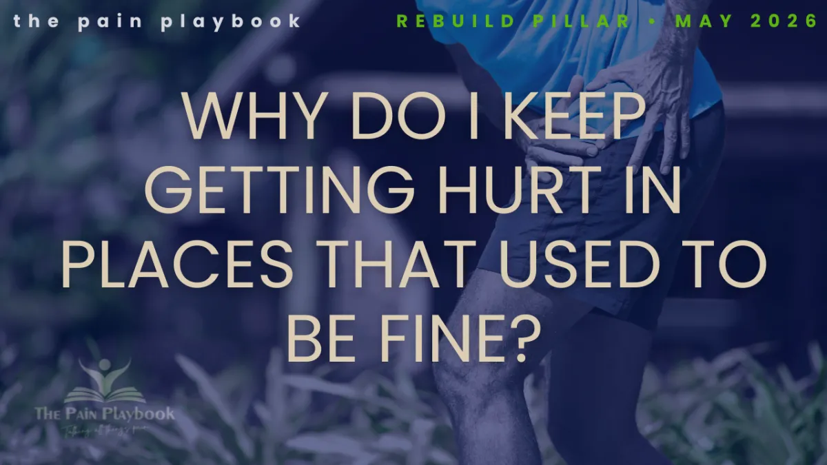 Why Do I Keep Getting Hurt in Places That Used to Be Fine?