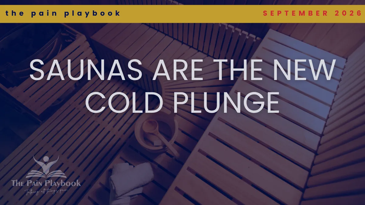 Sauna vs. Cold Plunge