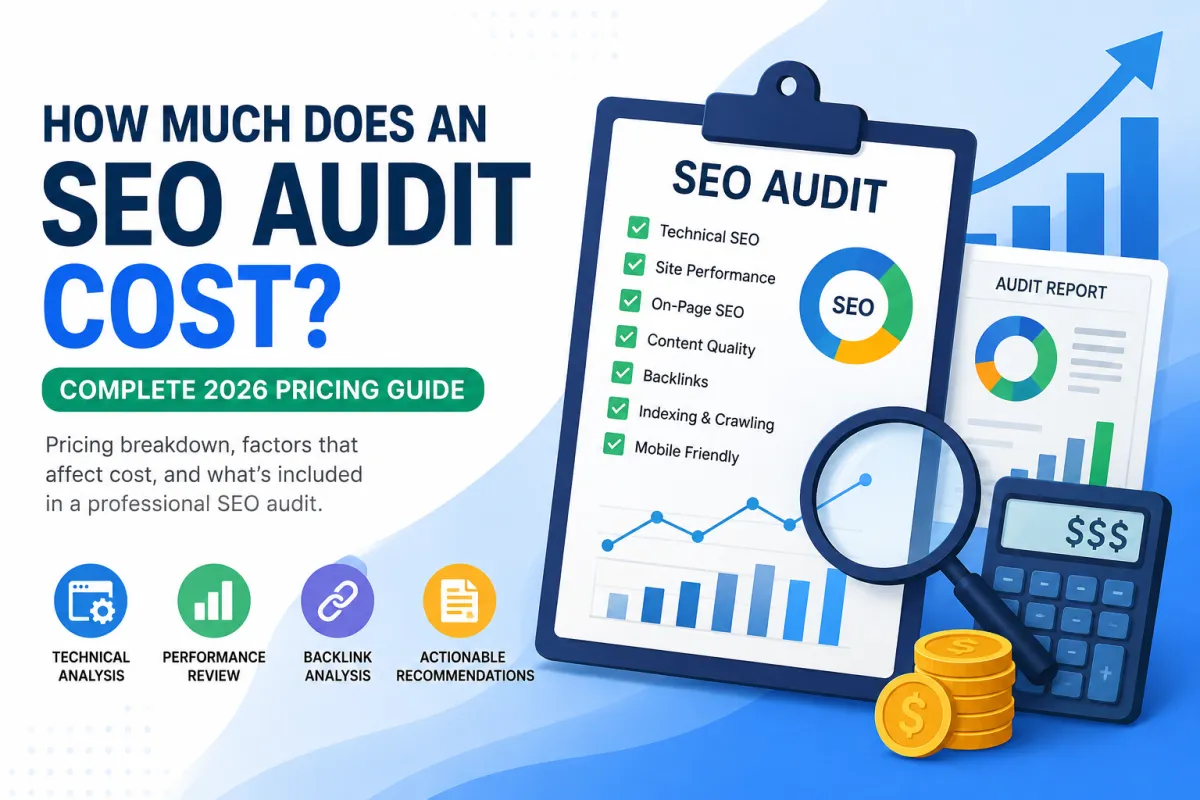 How Much Does an SEO Audit Cost? 2026 Pricing Guide