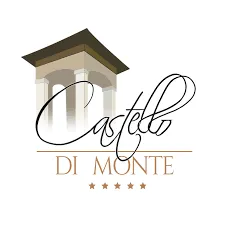 Black and Copper logo of Castello Di Monte