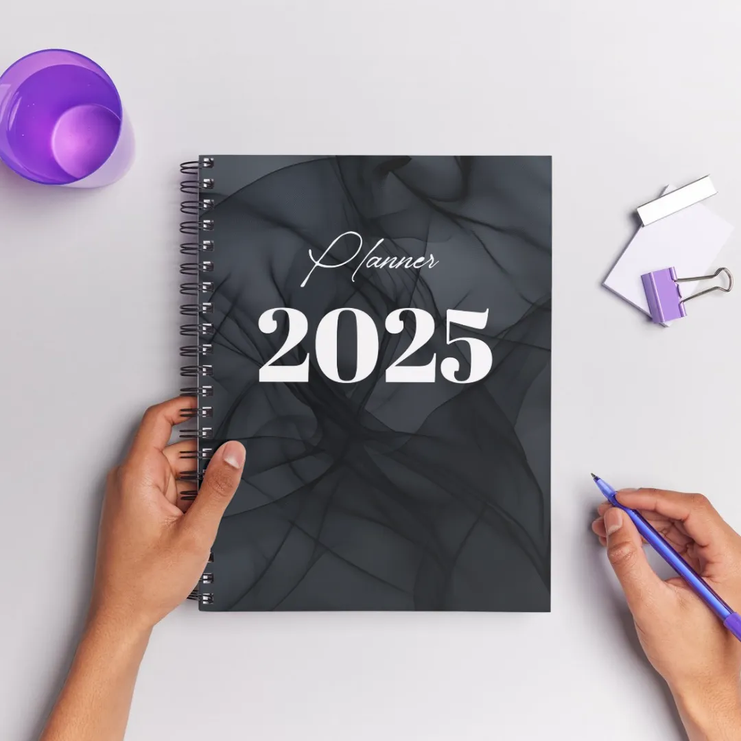 AI Art created planner cover from AI Art Club