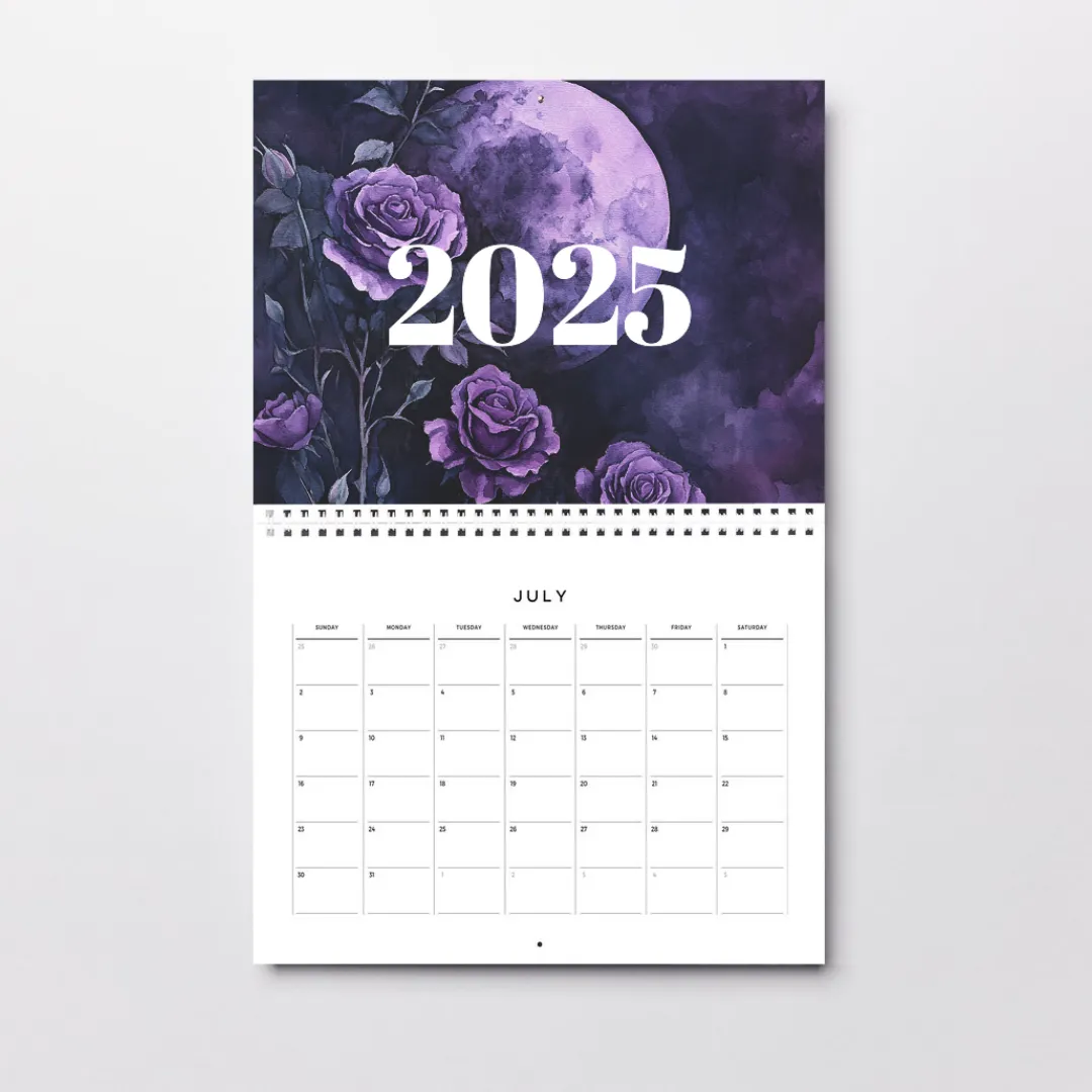 AI Art created calendar from AI Art Club