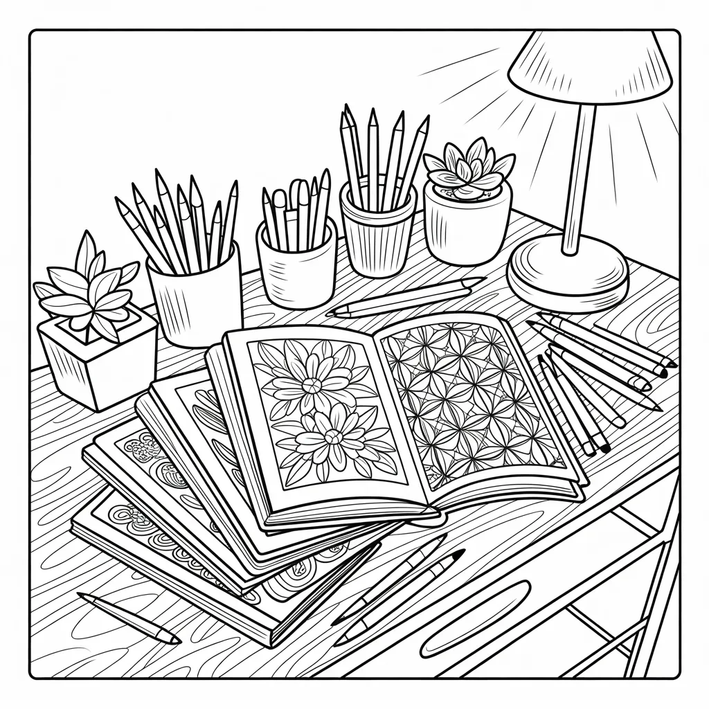 AI Art created planner cover from AI Art Club