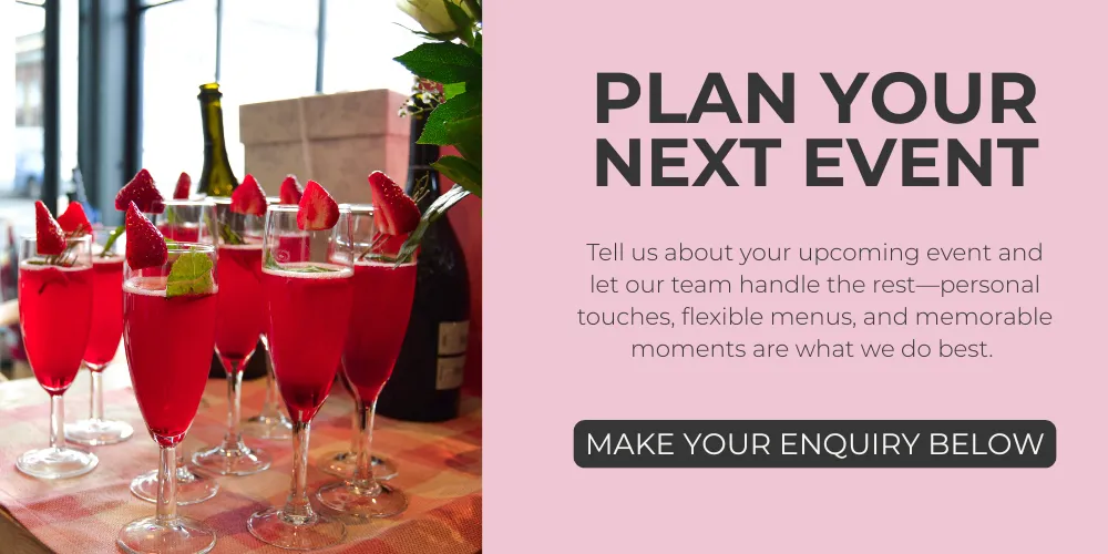 Book your next event at Plates Berko