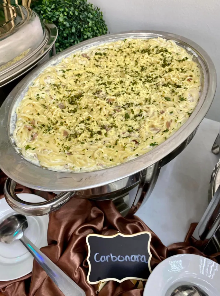 Keesha's Catering Events and Services Carbonara