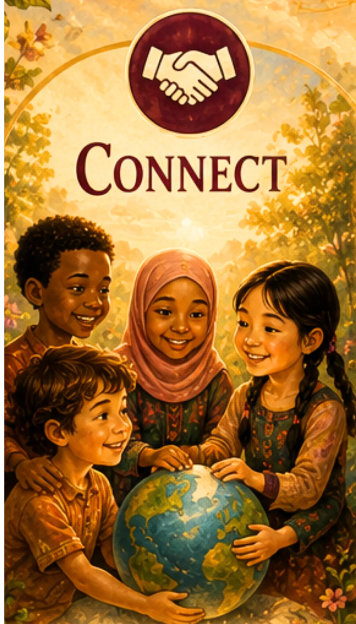 Children connecting across cultures through Children's Day of Peace activities