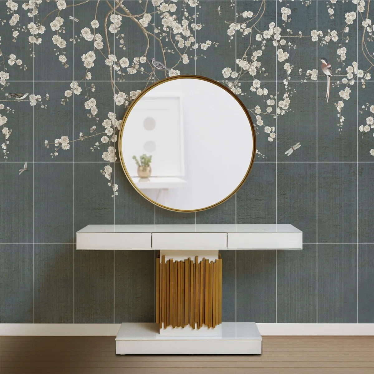 wall tile by stone impressions