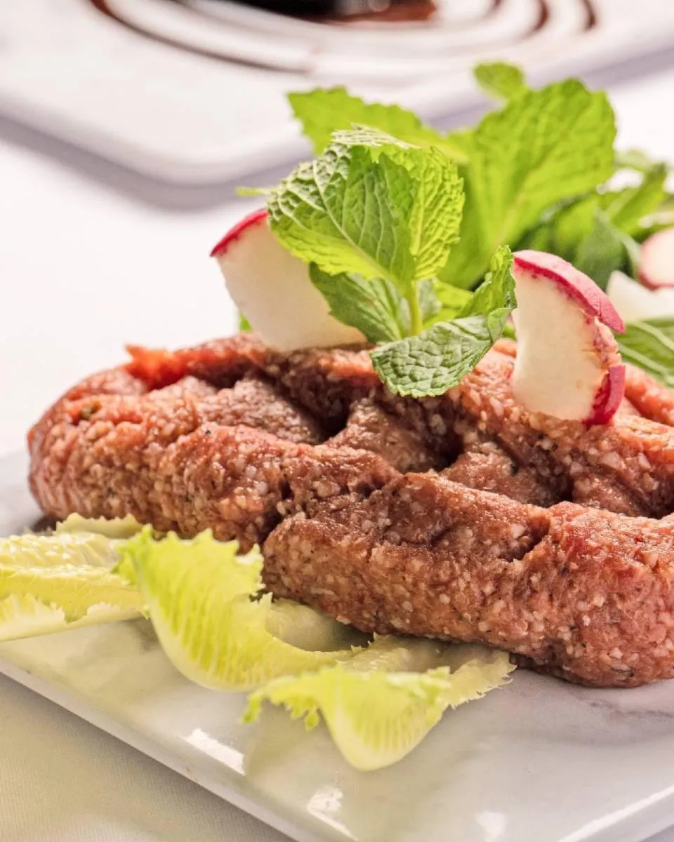 chicken kebab and grilled kebab