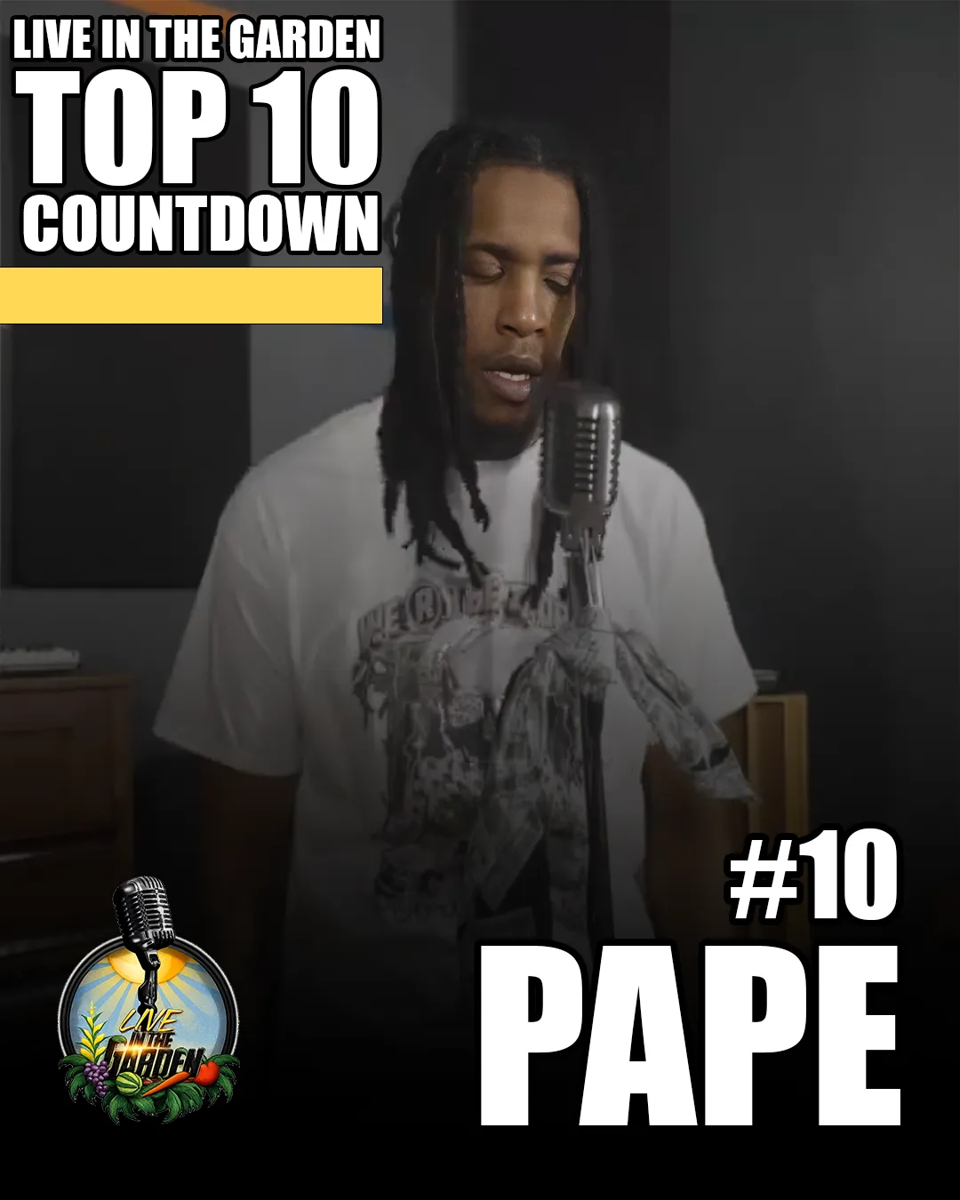 Pape - Live in the Garden (Top 10 Countdown)