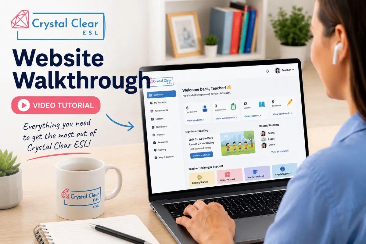 Website Walkthrough video