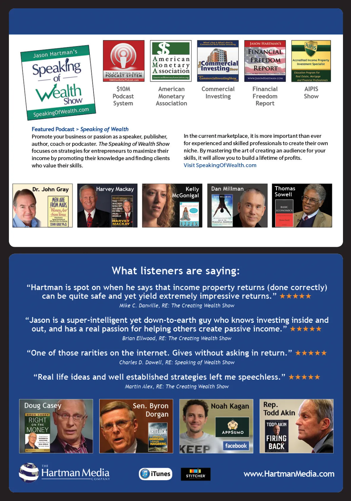 Hartman Media’s Podcast Guest Brochure Page 2