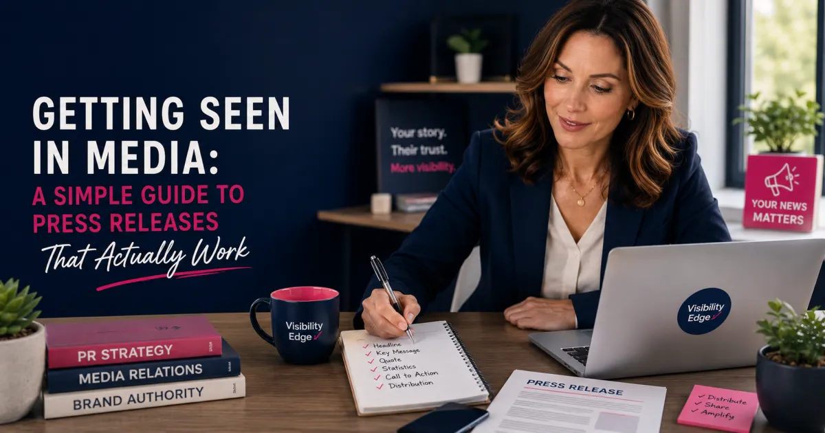 Getting Seen in Media: A Simple Guide to Press Releases That Actually Work