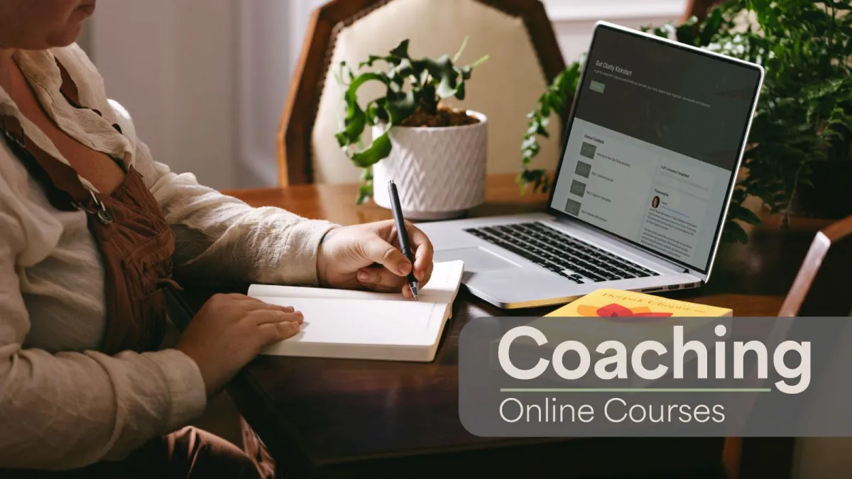 Person learning digestive health and holistic wellness strategies through online courses