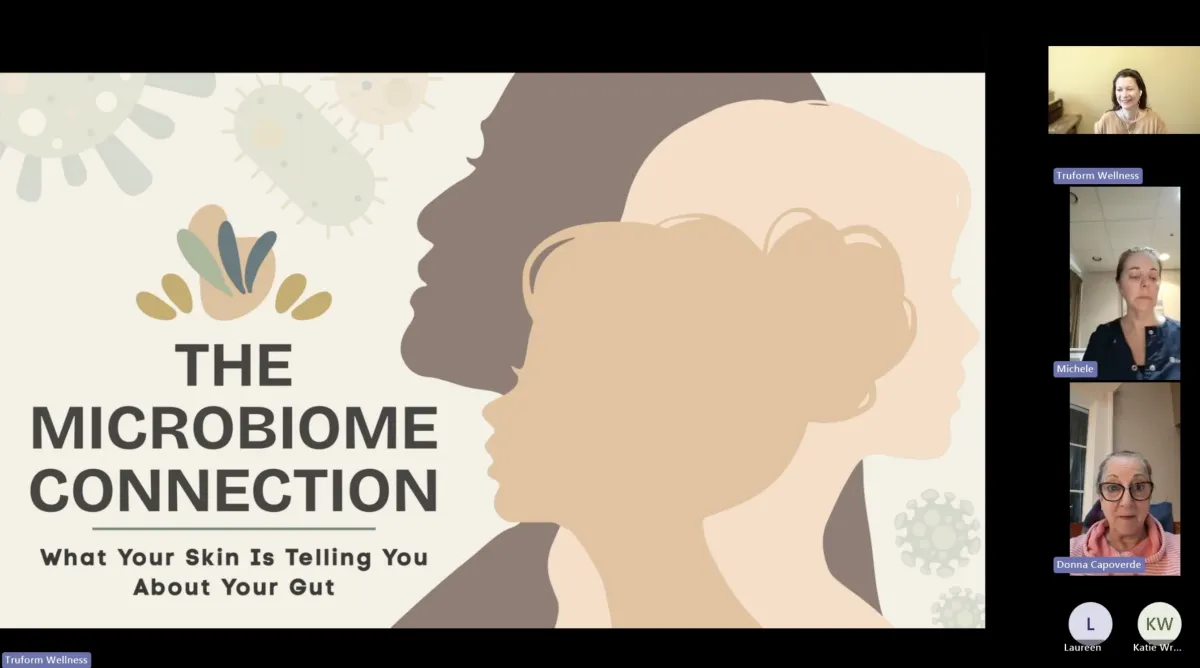 Access “The Microbiome Connection” virtual workshop replay — what your skin is telling you about your gut