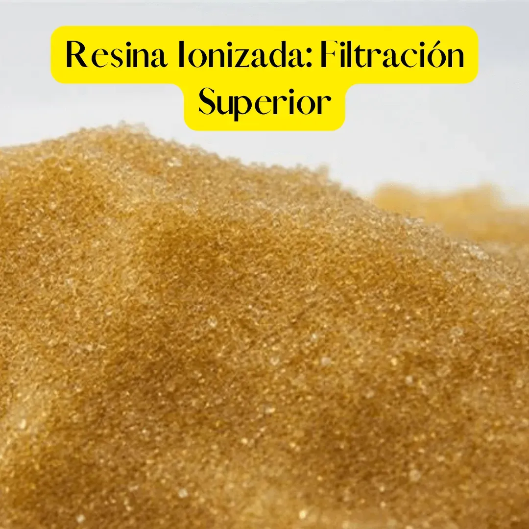 Sistema de purificación de agua de múltiples etapas con filtración avanzada, incluyendo pre-filtro, KDF, carbón activado y resina ionizada para eliminar contaminantes y mejorar la calidad del agua potable.