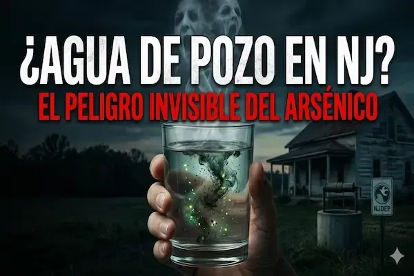 ¿Agua de pozo en NJ? El peligro invisible del Arsénico
