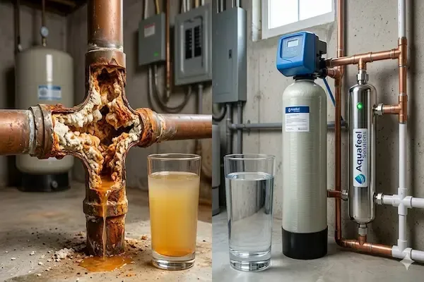 Agua de Pozo en NJ: El blindaje invisible contra bacterias y dureza extrema