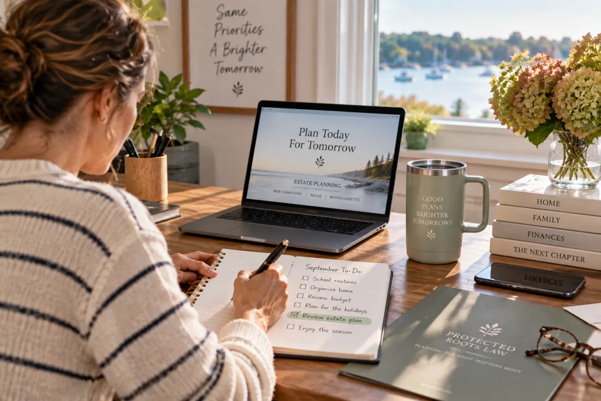 The September Estate Planning Reset: What New England Families Should Review This Fall
