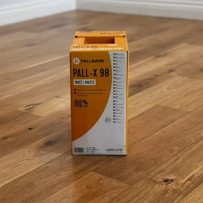 Professional wood floor lacquer used by Cornwall Floorcare
