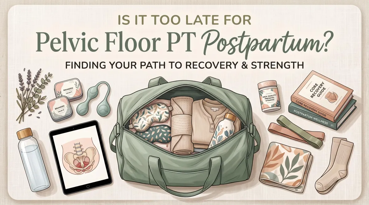 is it too late for pelvic floor physical therapy