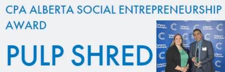 Pulp Shred warded the Small Business Award for Social Entrepreneurship 2022