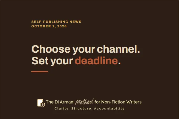 Smashwords Adds Preorders so Your Launch Plan Needs a Real Deadline.