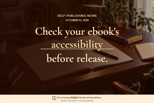 IngramSpark Adds Accessibility Checks for Your Ebook Before Release