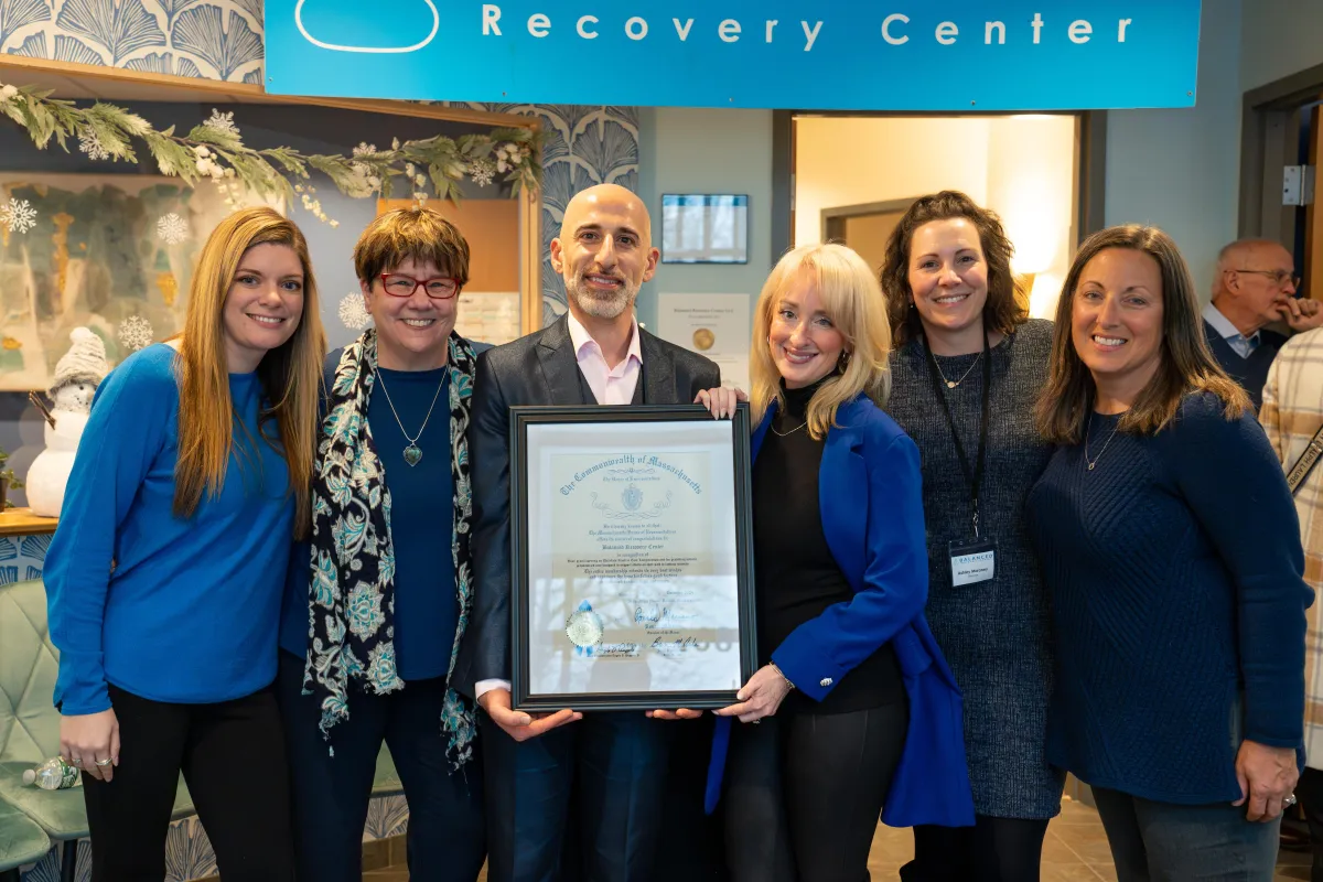 Meet the Partners - l-r: Amanda Hichborn, Dr. Kristina Hallett, Anthony Khattar, Melissa Petrillo, Ashley Maroney, Suzanne Gile  (not pictured: Dr. Tina Render, Elizabeth Belliveau, Rebecca Watkins)