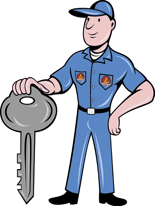 Illustration d’un serrurier – dépannage 24h/24 à Renens et Lausanne (ADSK Services)