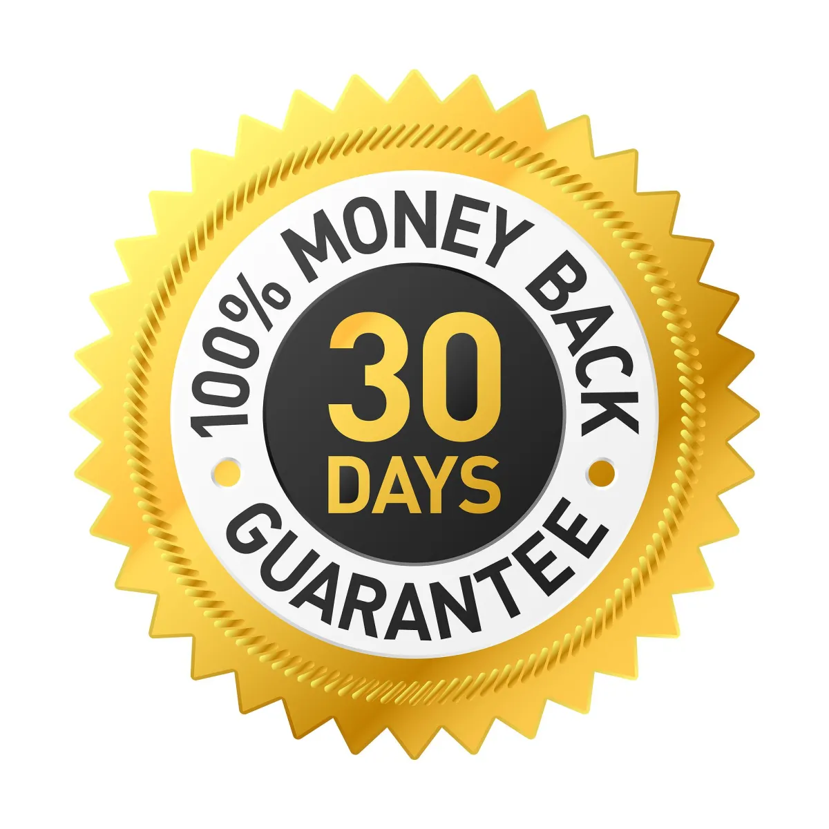 30 Day Money Back Guarantee