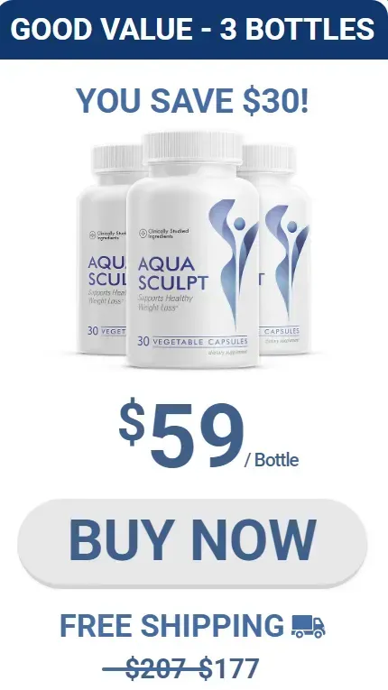 AquaSculpt buy 3 bottles