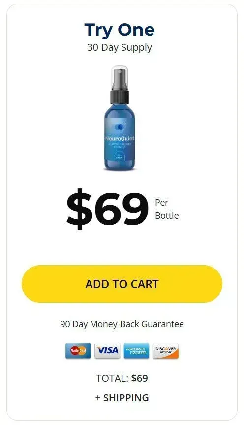 NeuroQuiet buy 1 bottle