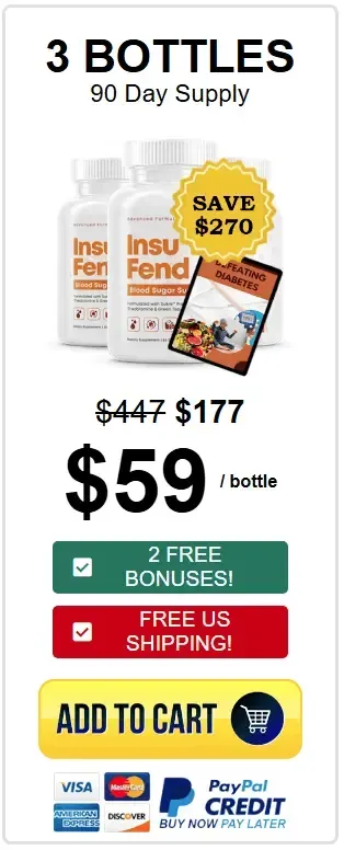 InsuFend buy 3 bottles