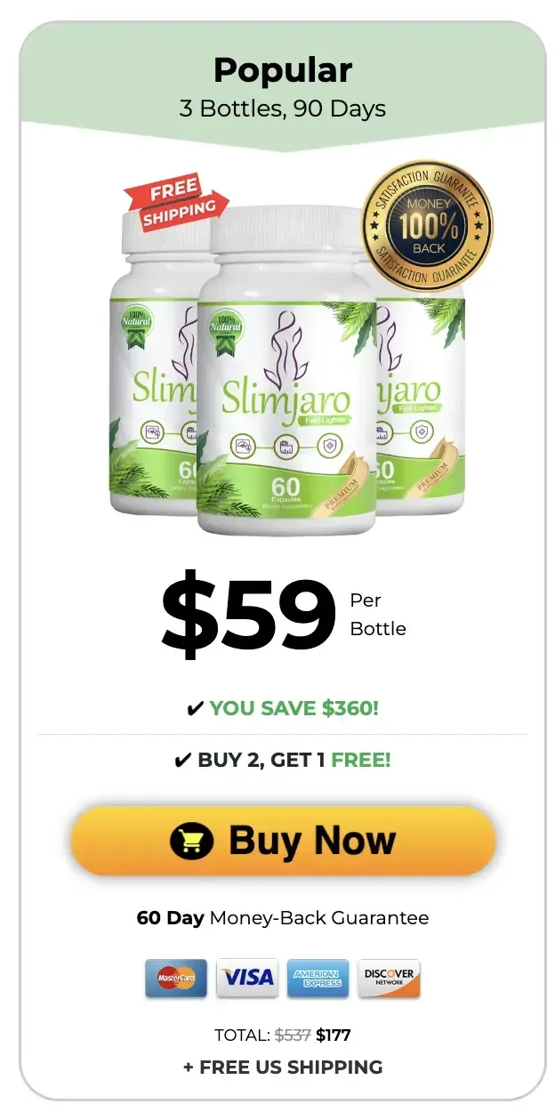 Slimjaro buy 3 bottles
