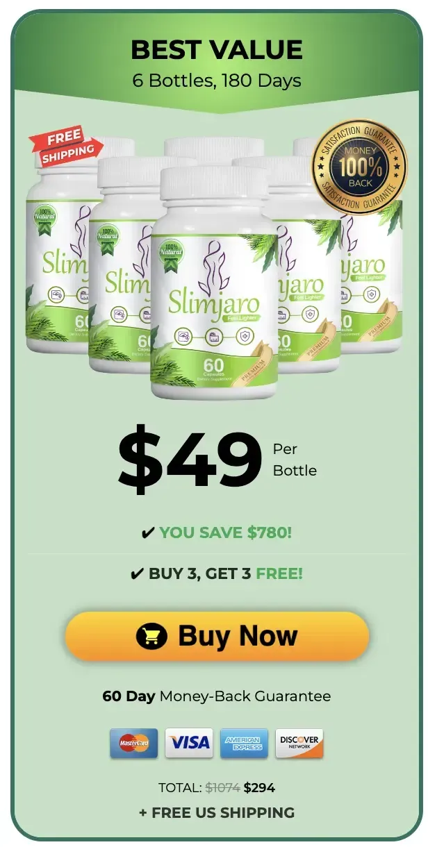 Slimjaro buy 6 bottles