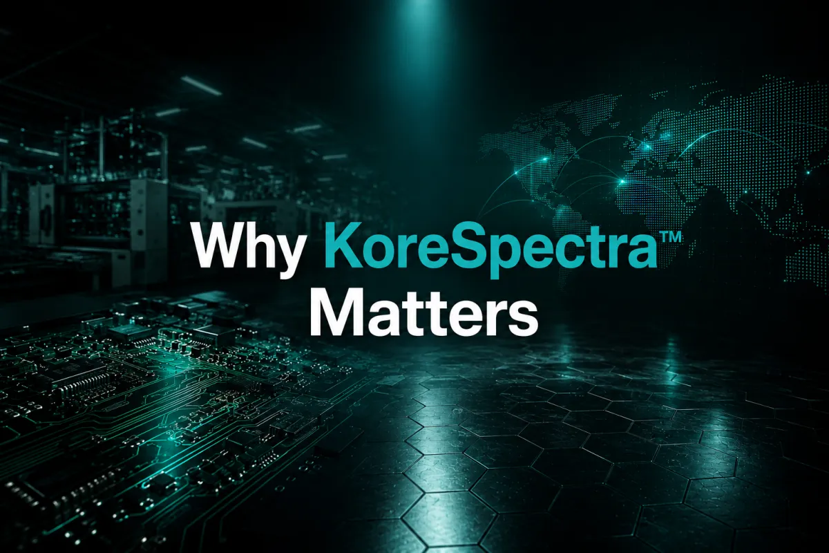 Why KoreSpectra™ Matters
