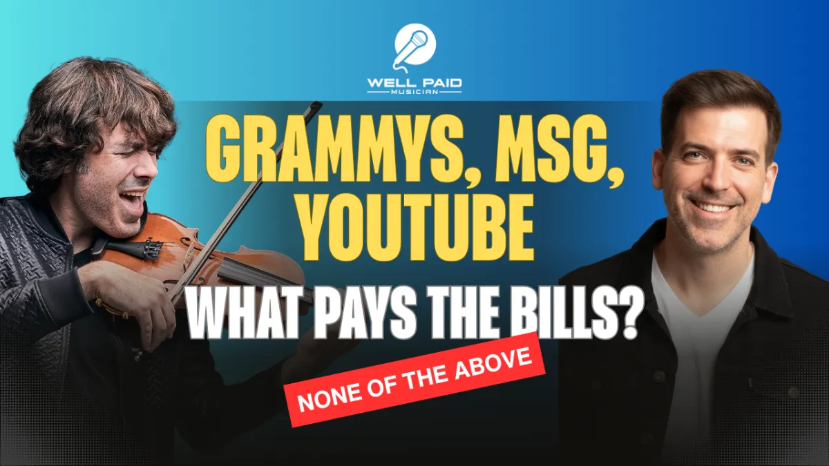 GRAMMYs, MSG, YouTube. What pays the bills? None of the above.