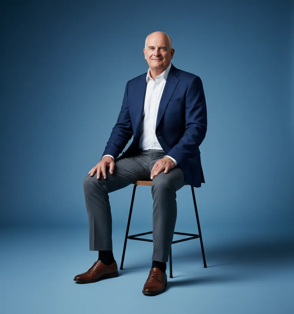 Portrait of Larry Maas, Broker