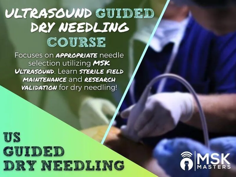 MSK Ultrasound Guided Dry Needling