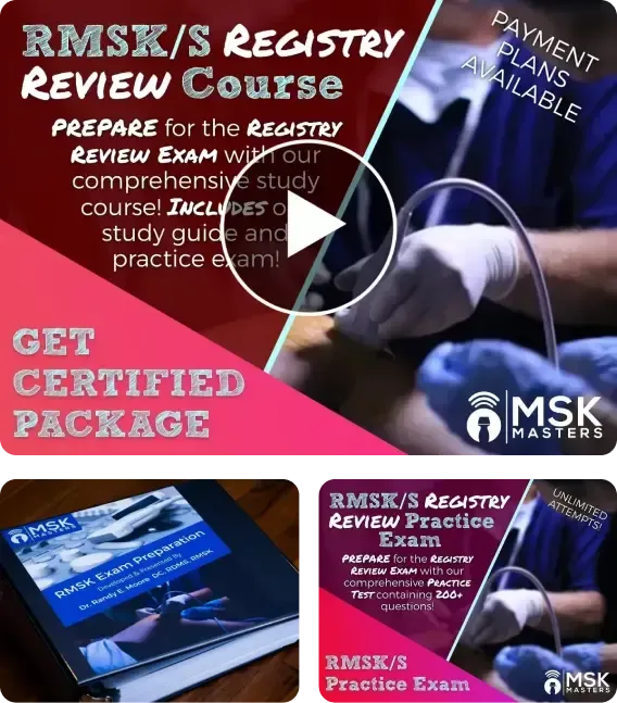 MSK Ultrasound Registry Review Course