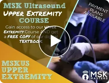 MSK Ultrasound Upper Extremity Course