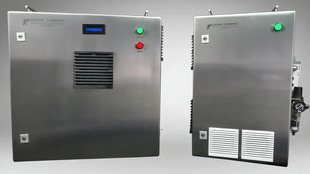 Equipo generador de ozono para uso industrial en agua